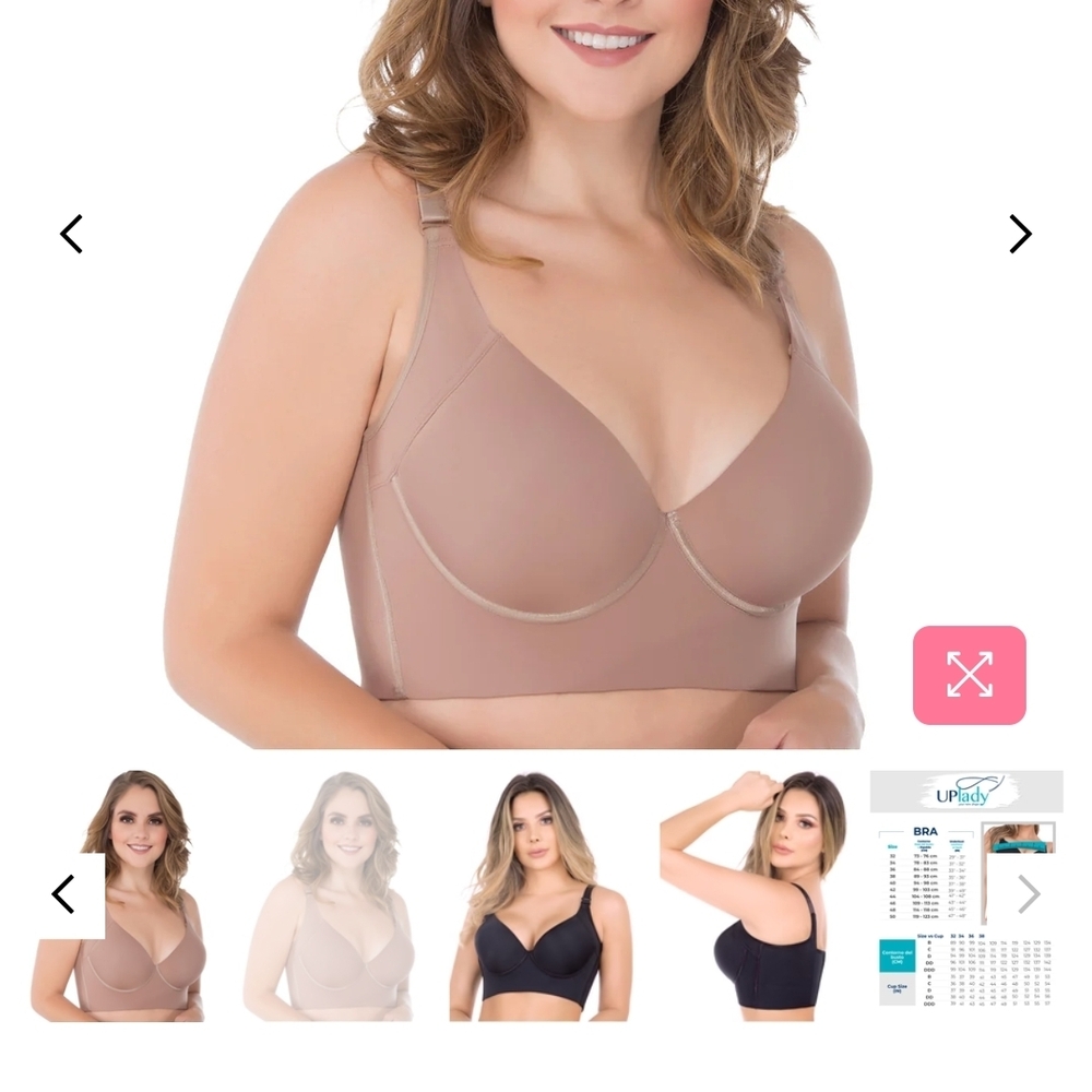 Post Op Bra Full Cup Compression - Picture 6 of 7